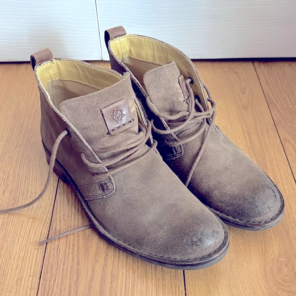 Bussola Anthropologie Sevilla Distressed Chukka Lace Up Boot